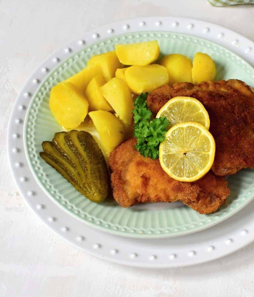 Breaded Pork Schnitzel – Czech Smažený řízek by CookLikeCzechs