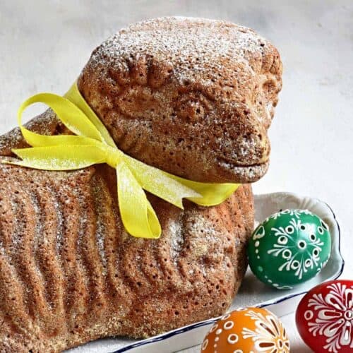 Czech Easter Lamb Cake (Velikonocni beranek)