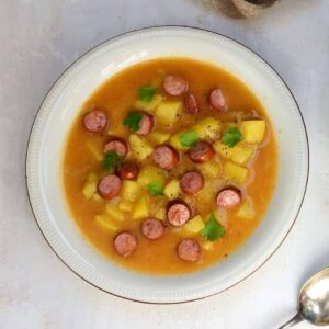 Czech frankfurter soup recipe