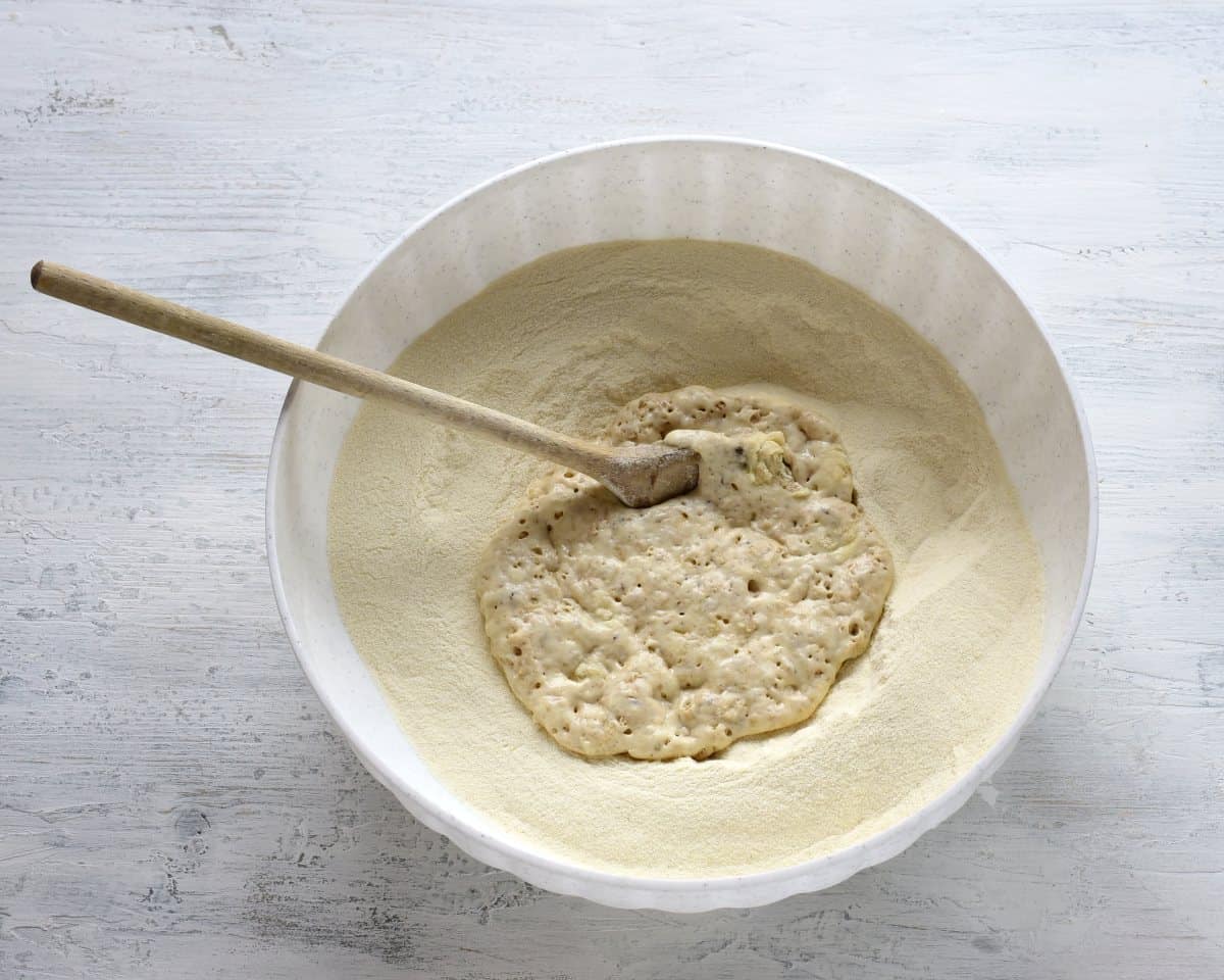 bubbling yeast