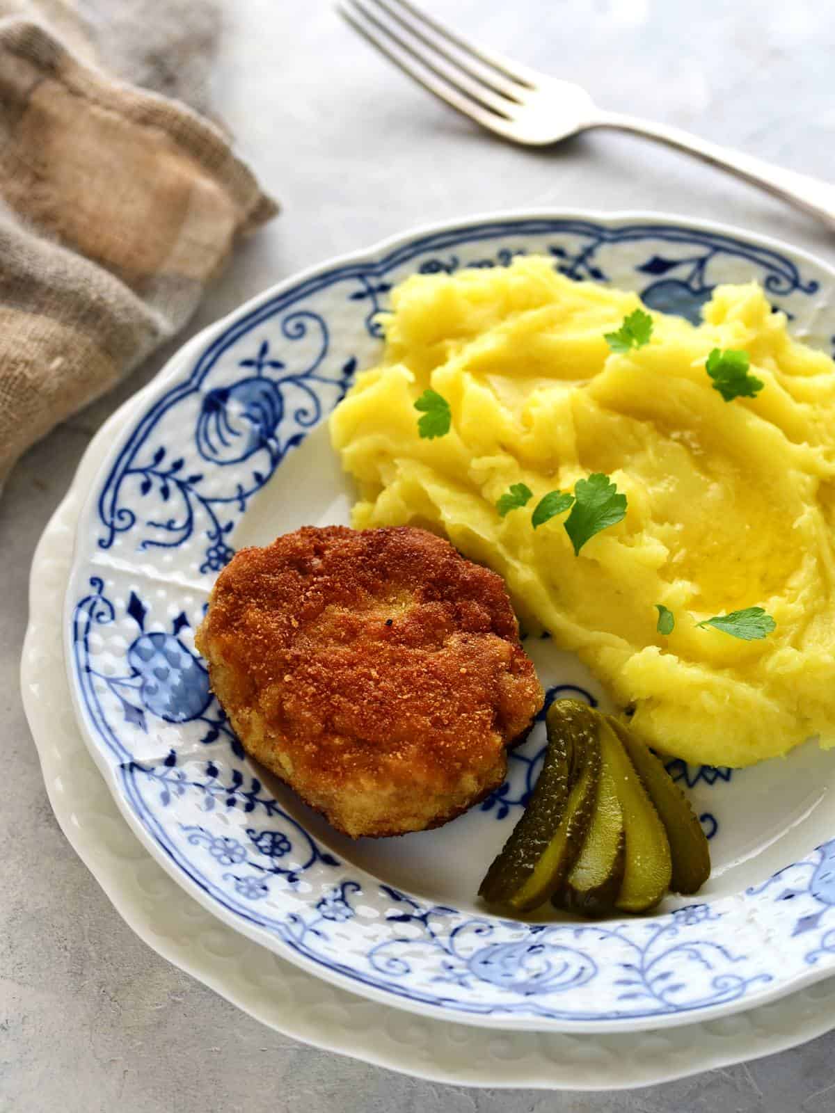 Czech holandský řízek, dutch holland schnitzel