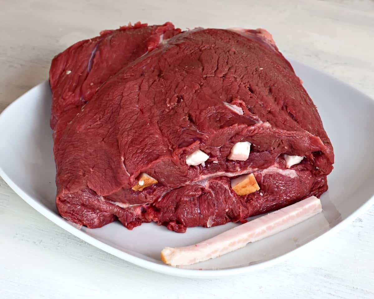 larded beef