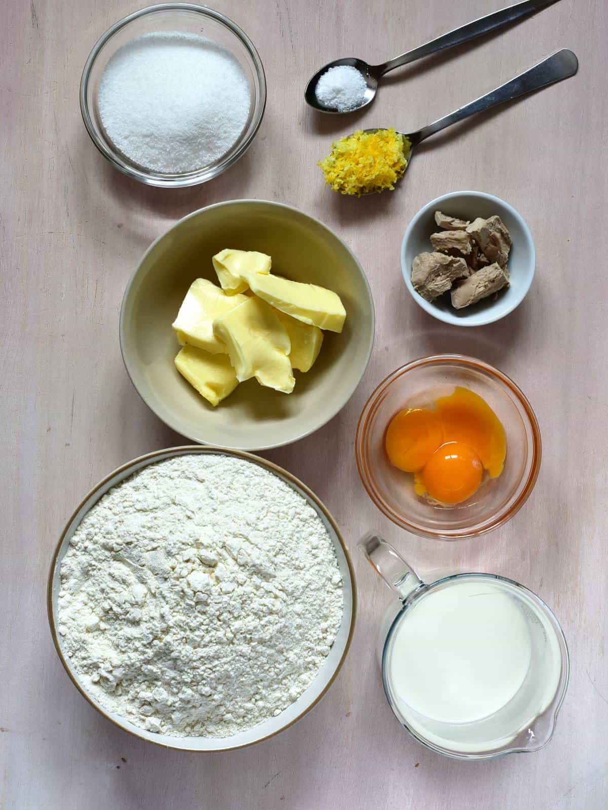 yeast doug ingredients