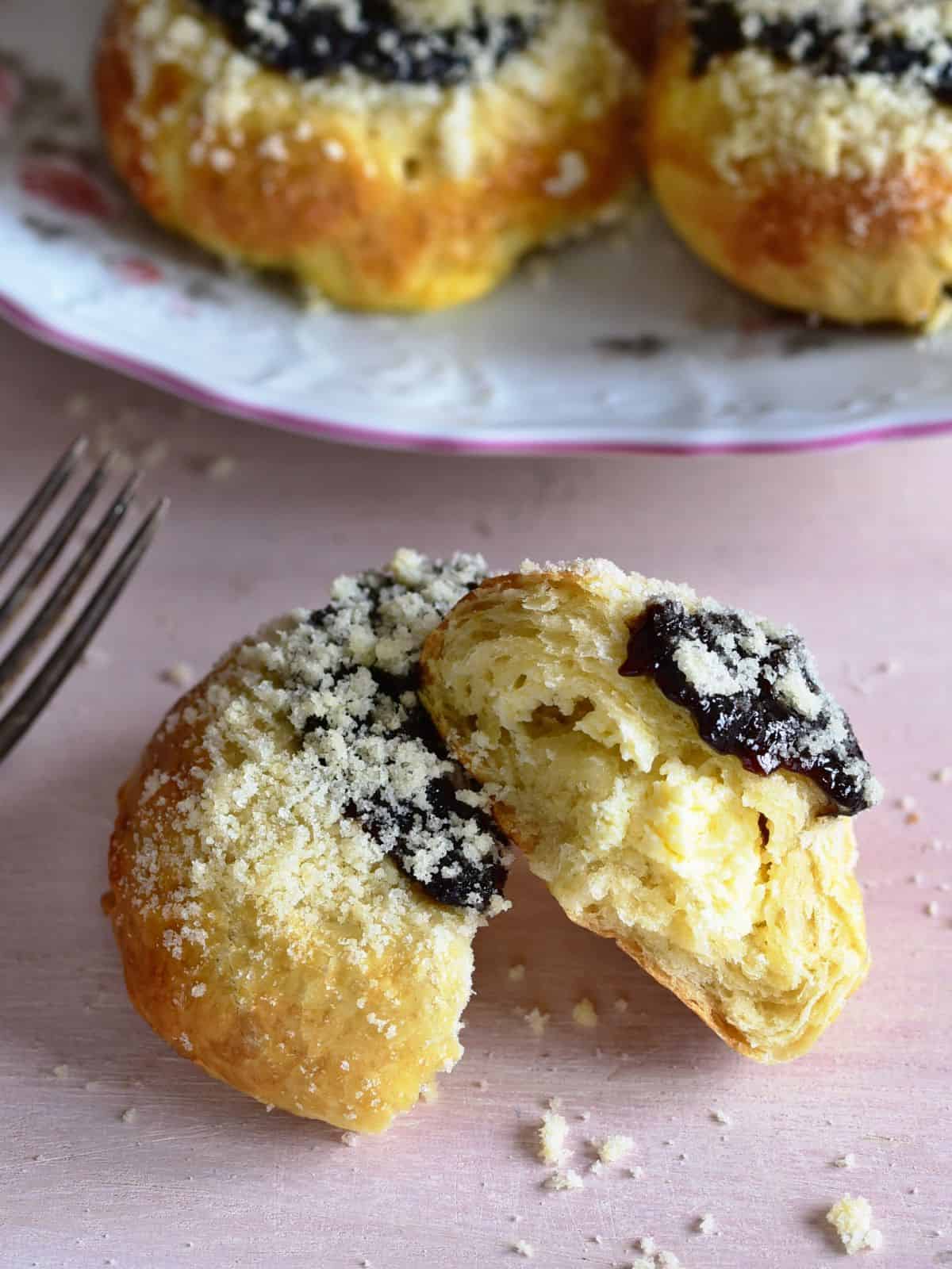 moravian kolaches double filling