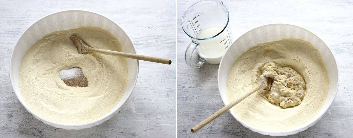 making yeast dough