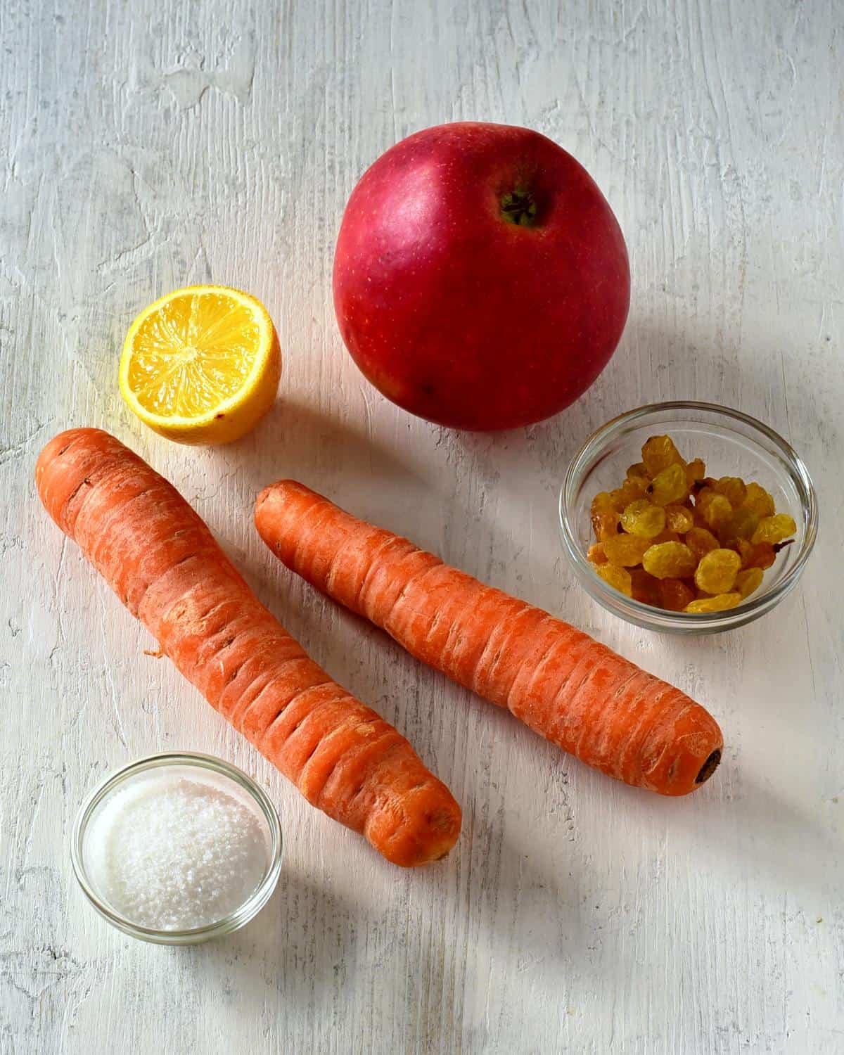 apple carrot salad ingredients