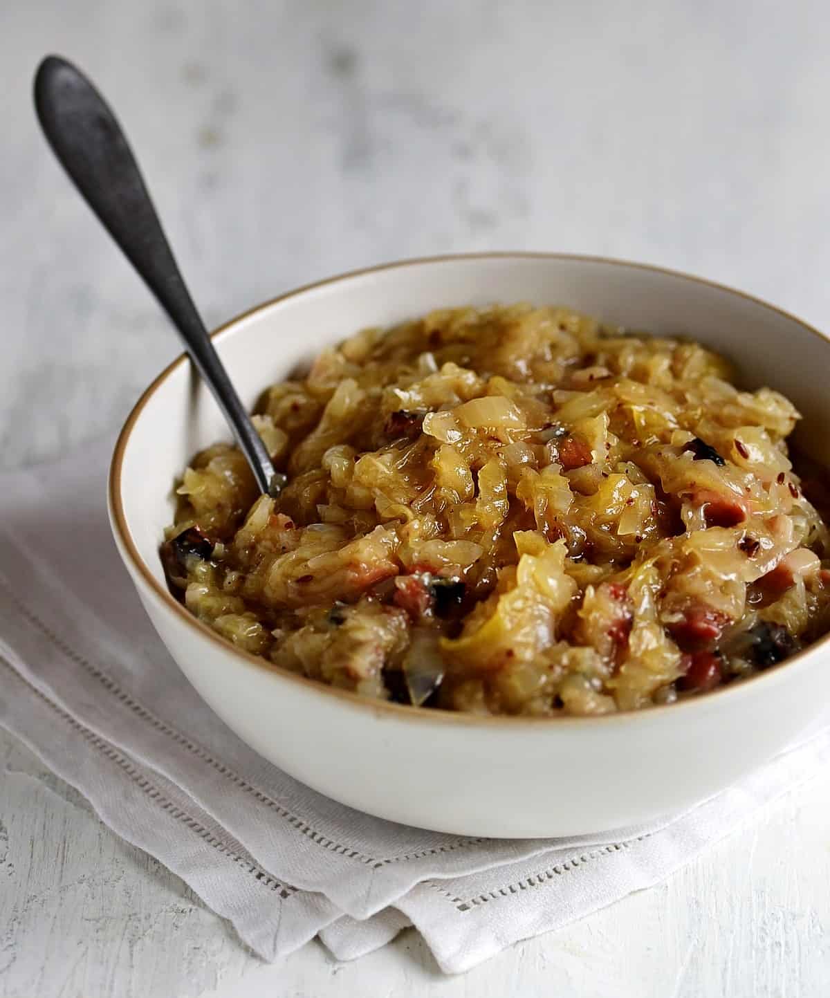 czech sauerkraut braised