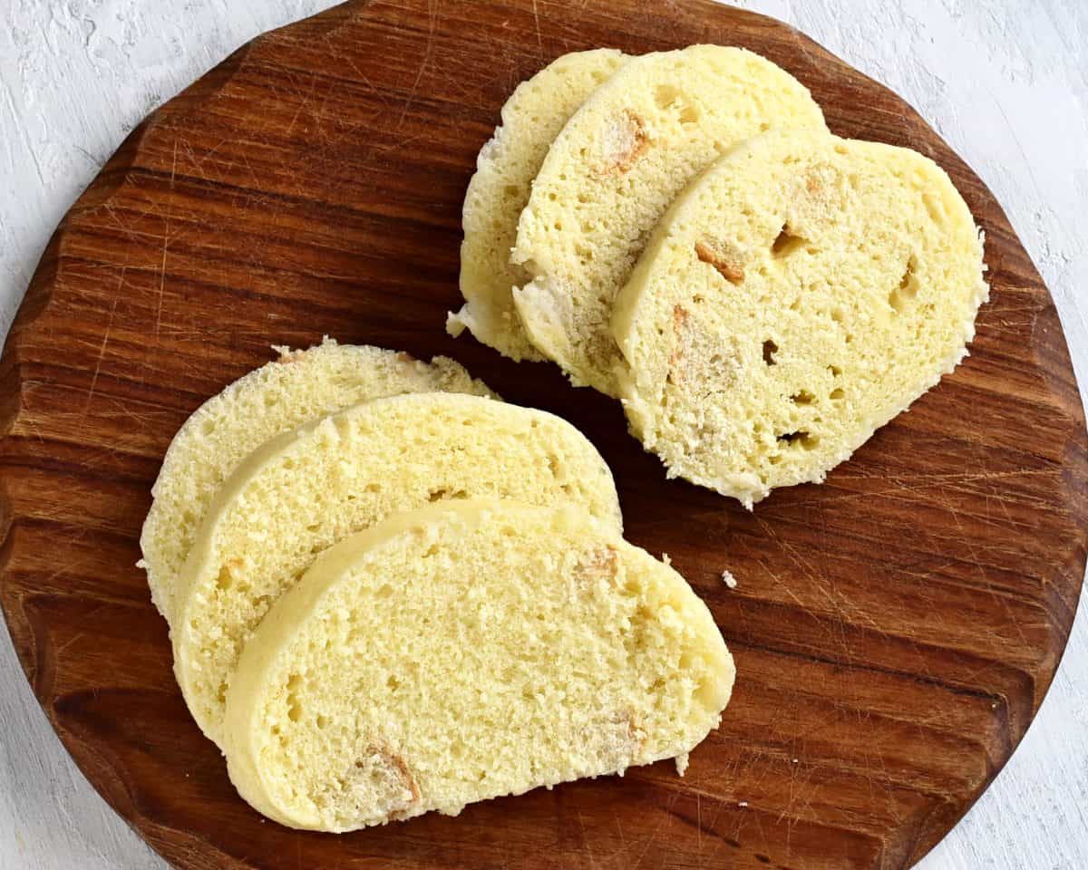 dumpling slices