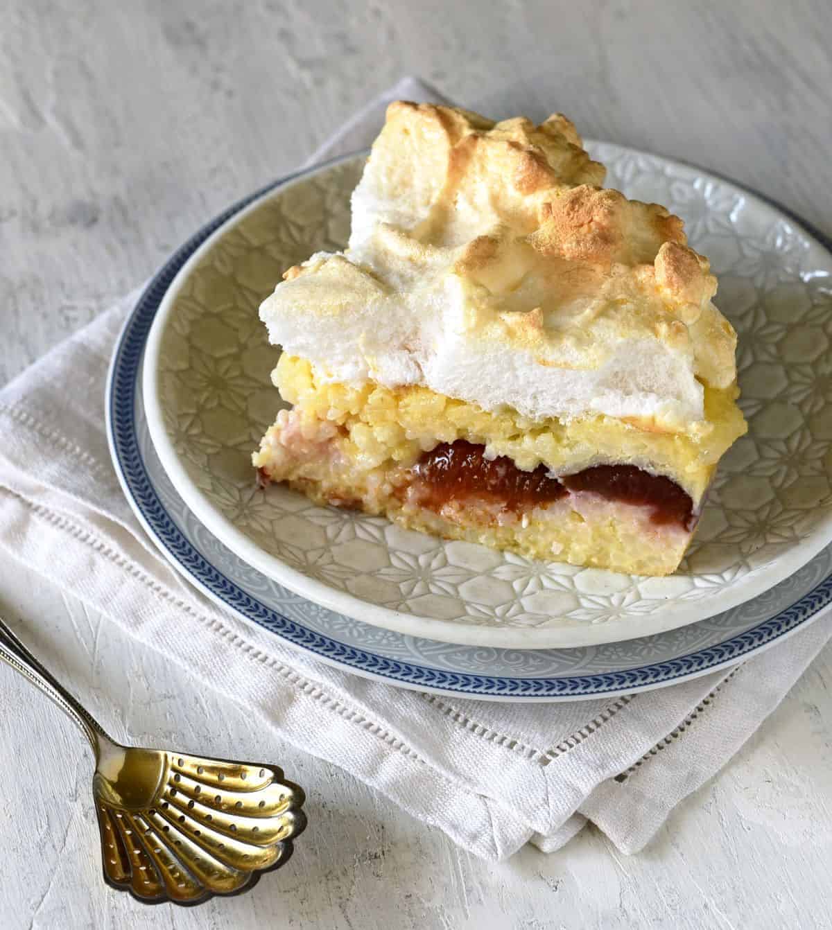 czech rýžový nákyp serving