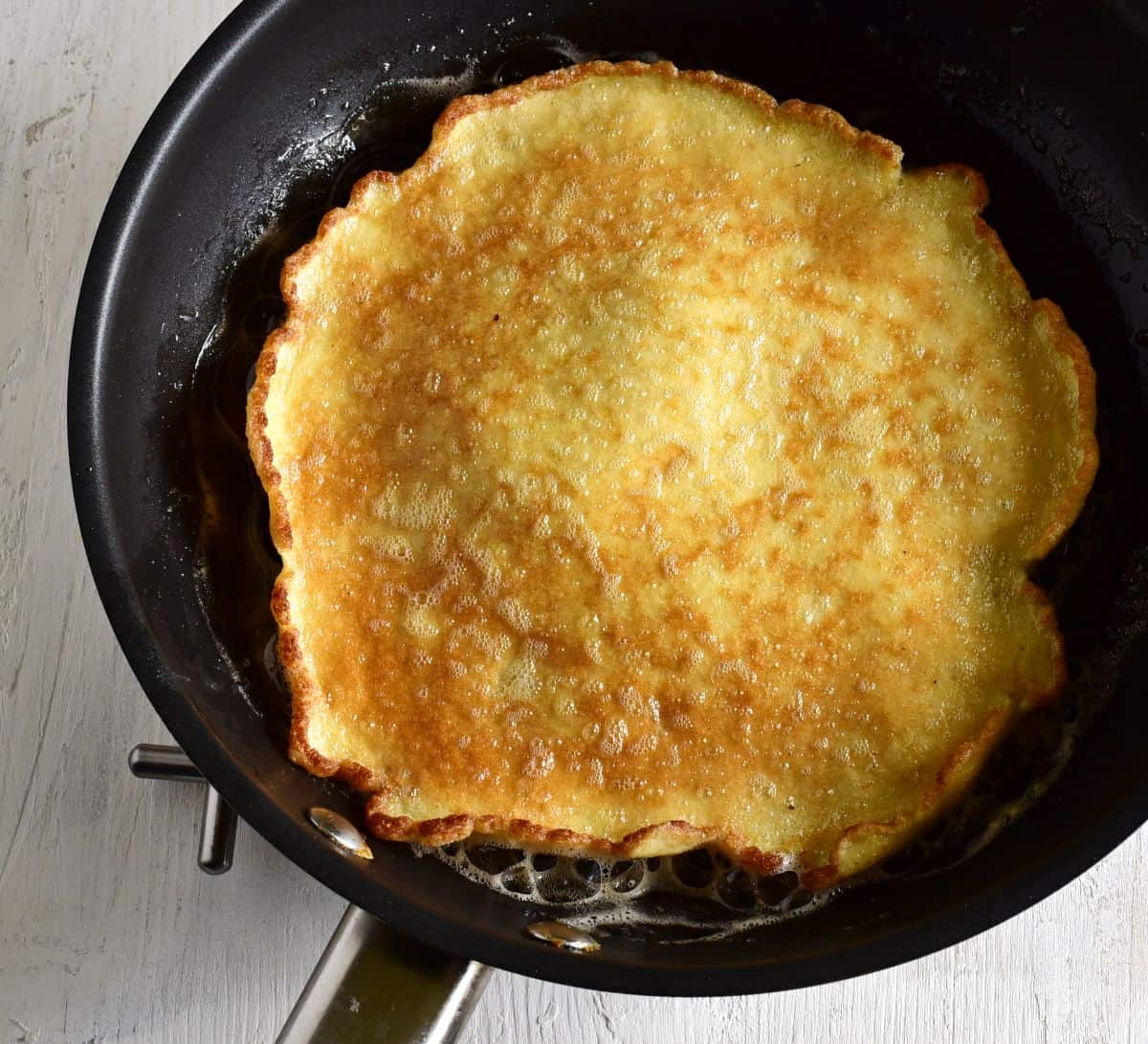 bread crumbs omelet smaženka