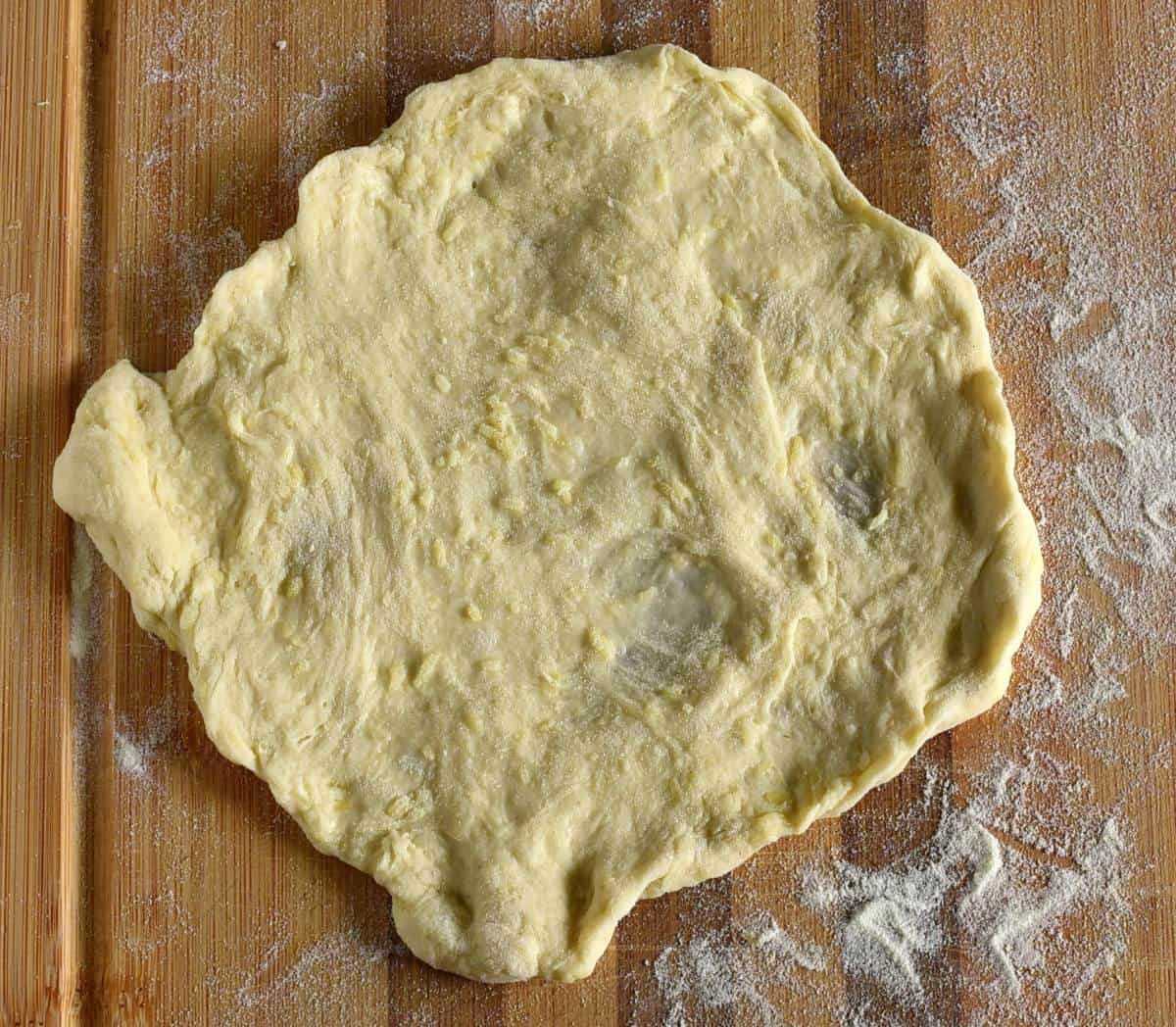 langos before frying