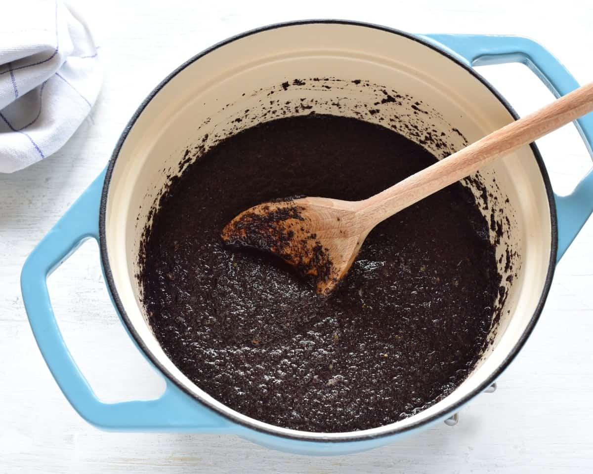 Czech maková náplň prep