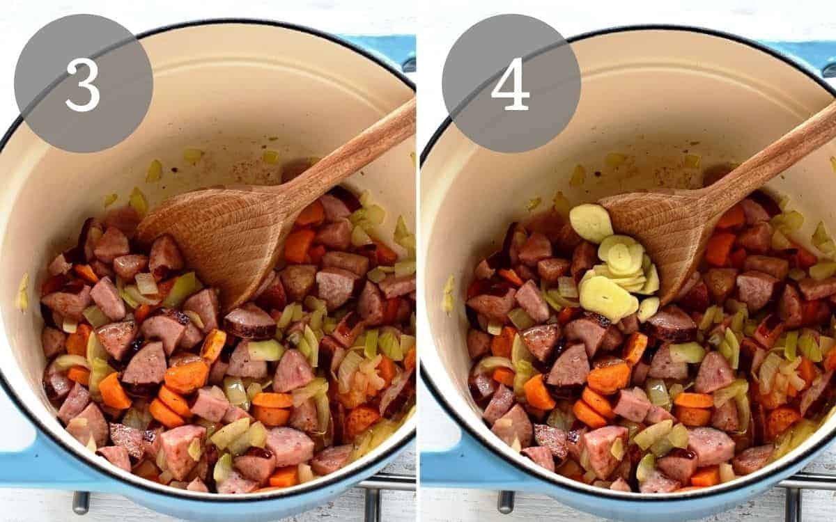 prep lentil soup