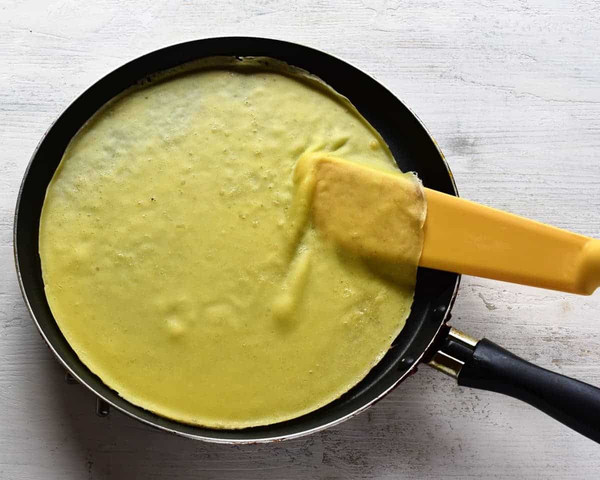 making czech palačinka