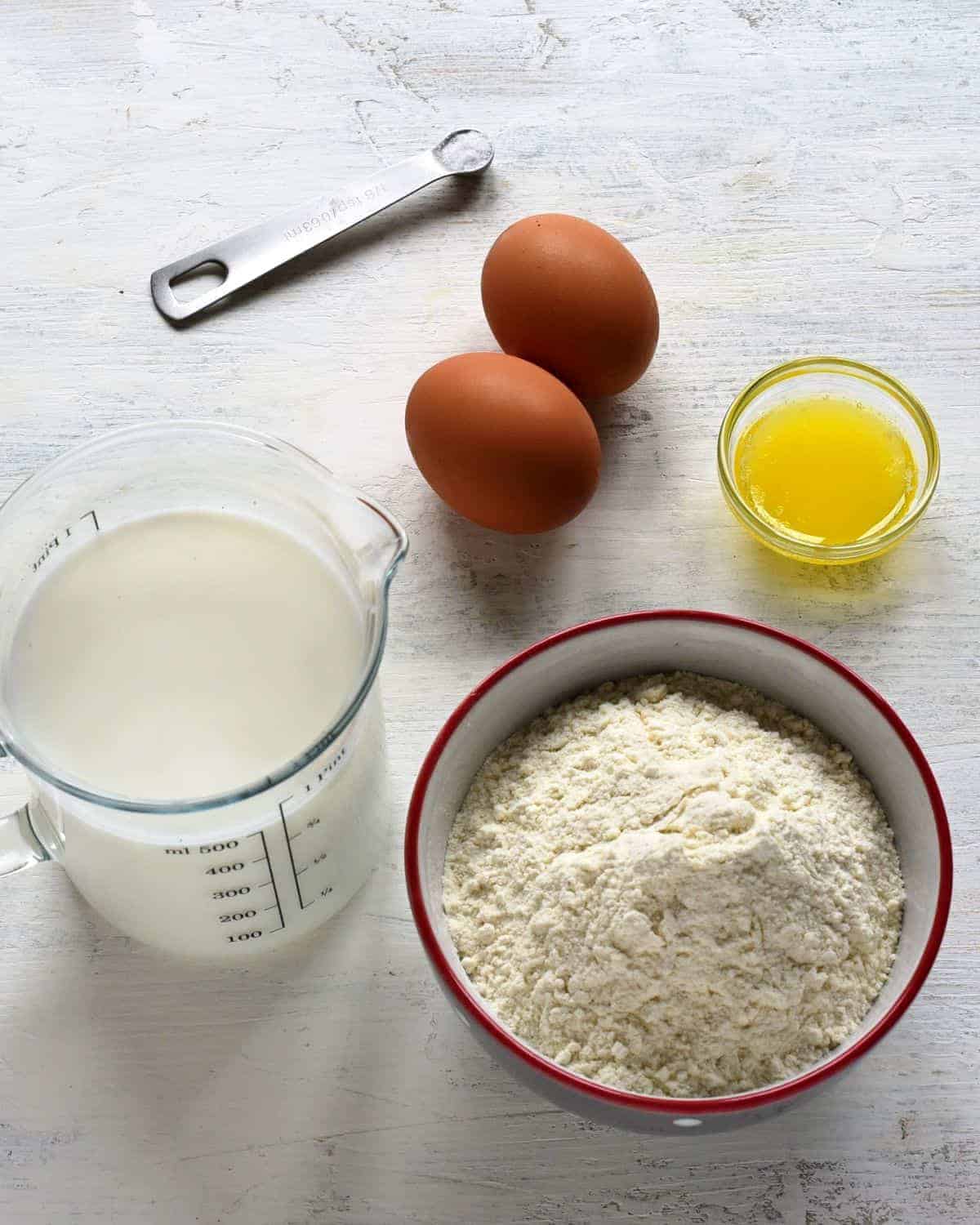 palačinky ingredients