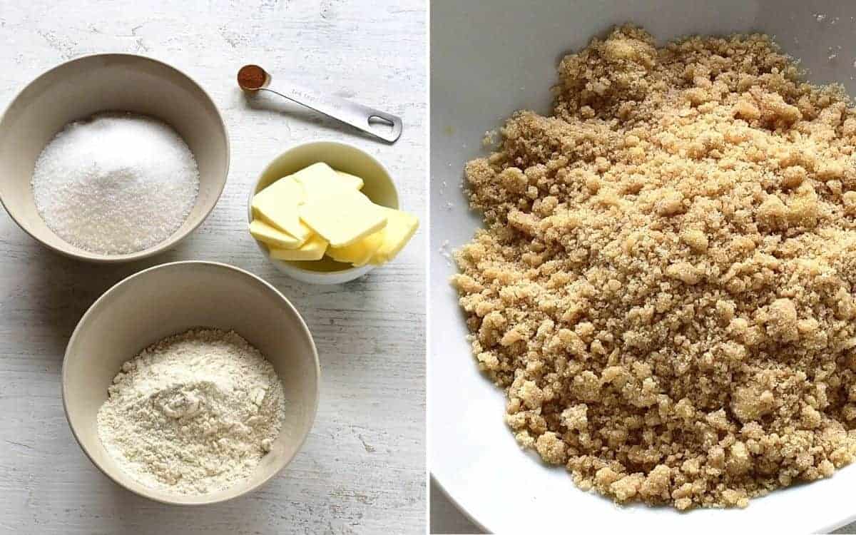 streusel topping