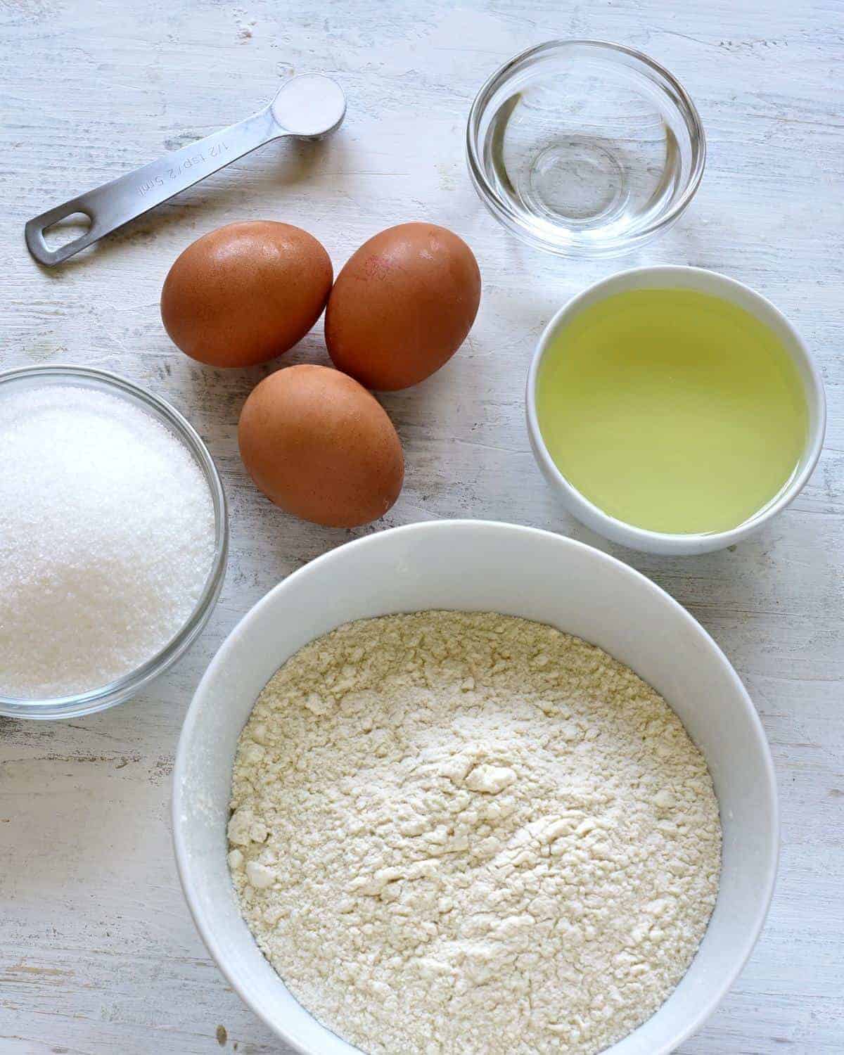 sponge cake ingredients