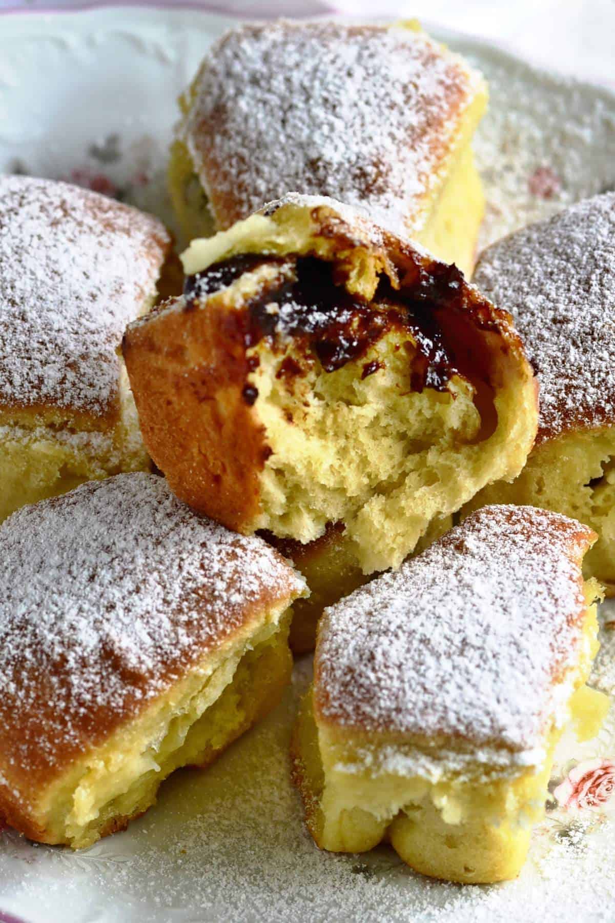 czech brioche buchty