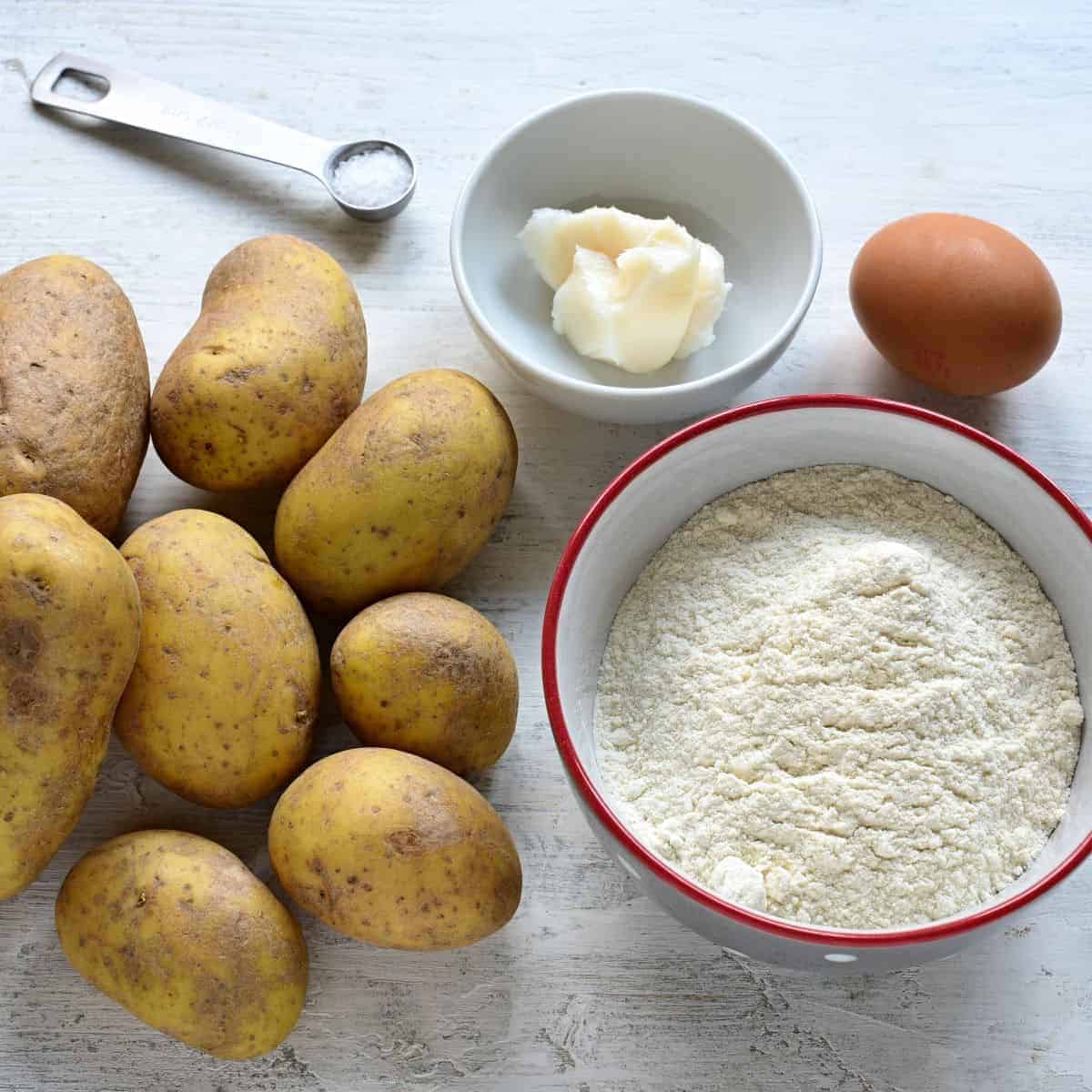 chlupate knedliky ingredients