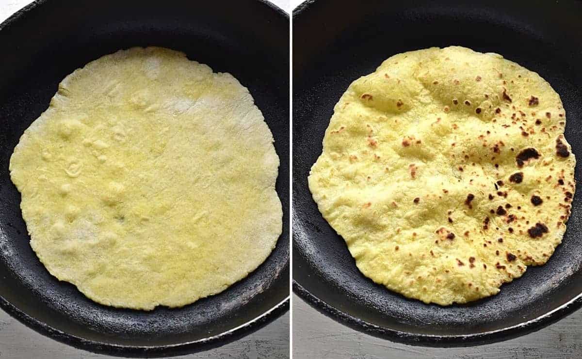 frying lokše