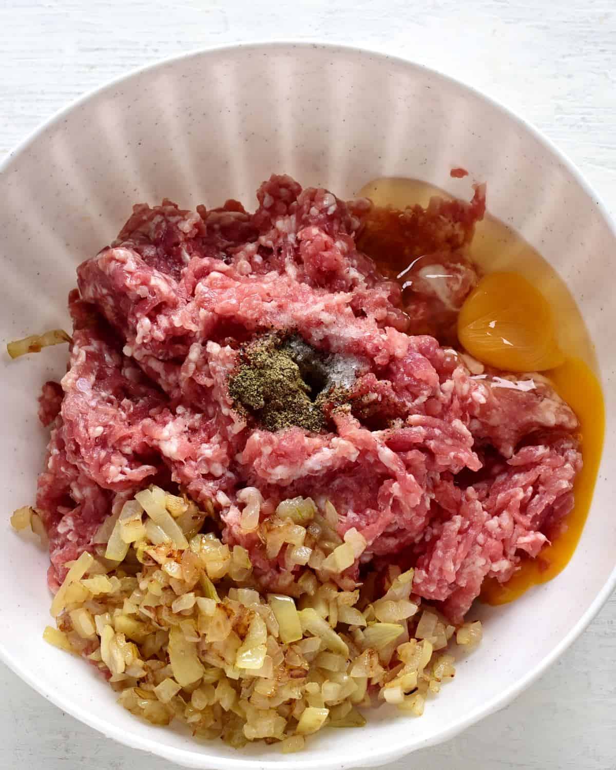 meat mixture for cevapcici