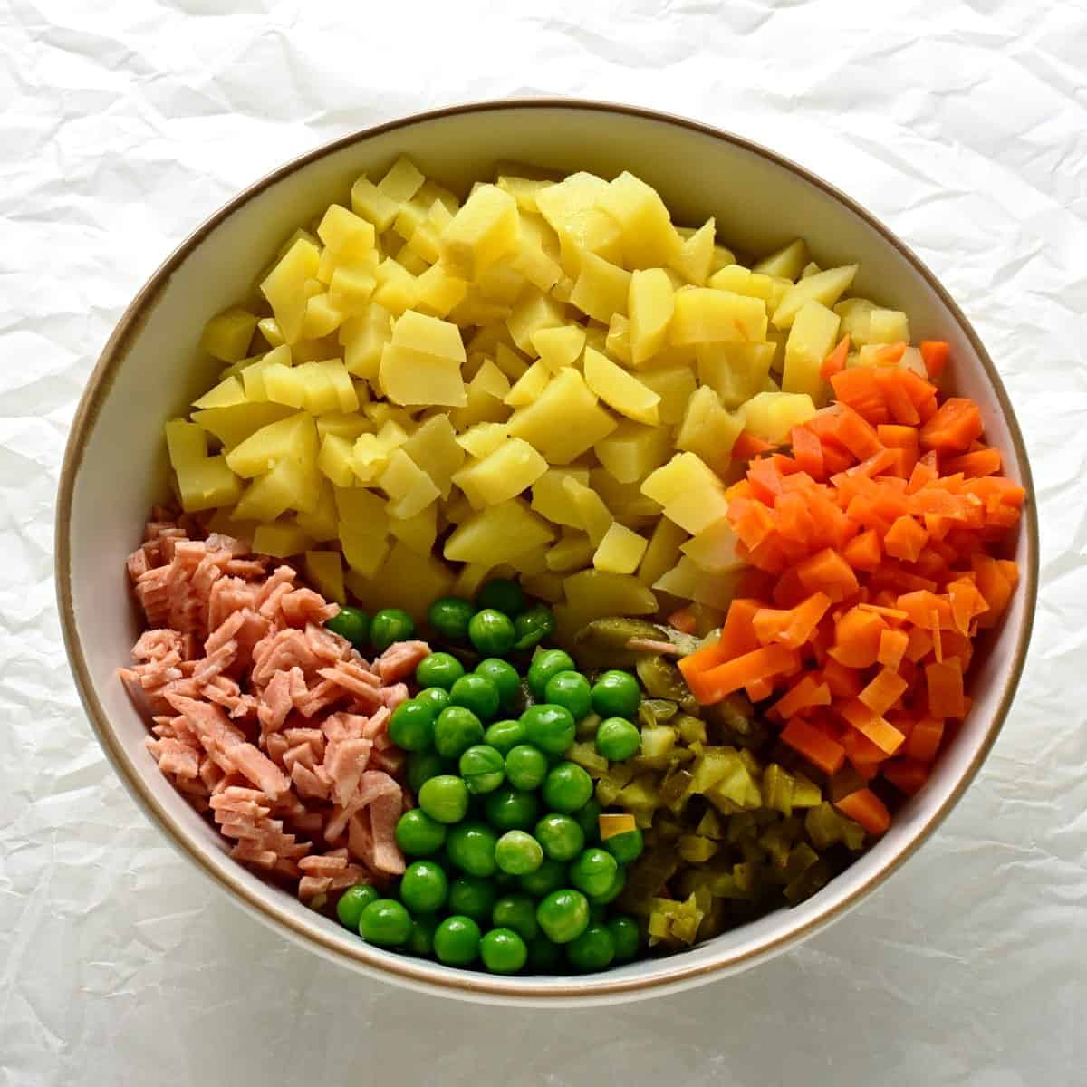 ingredients vlašský salát