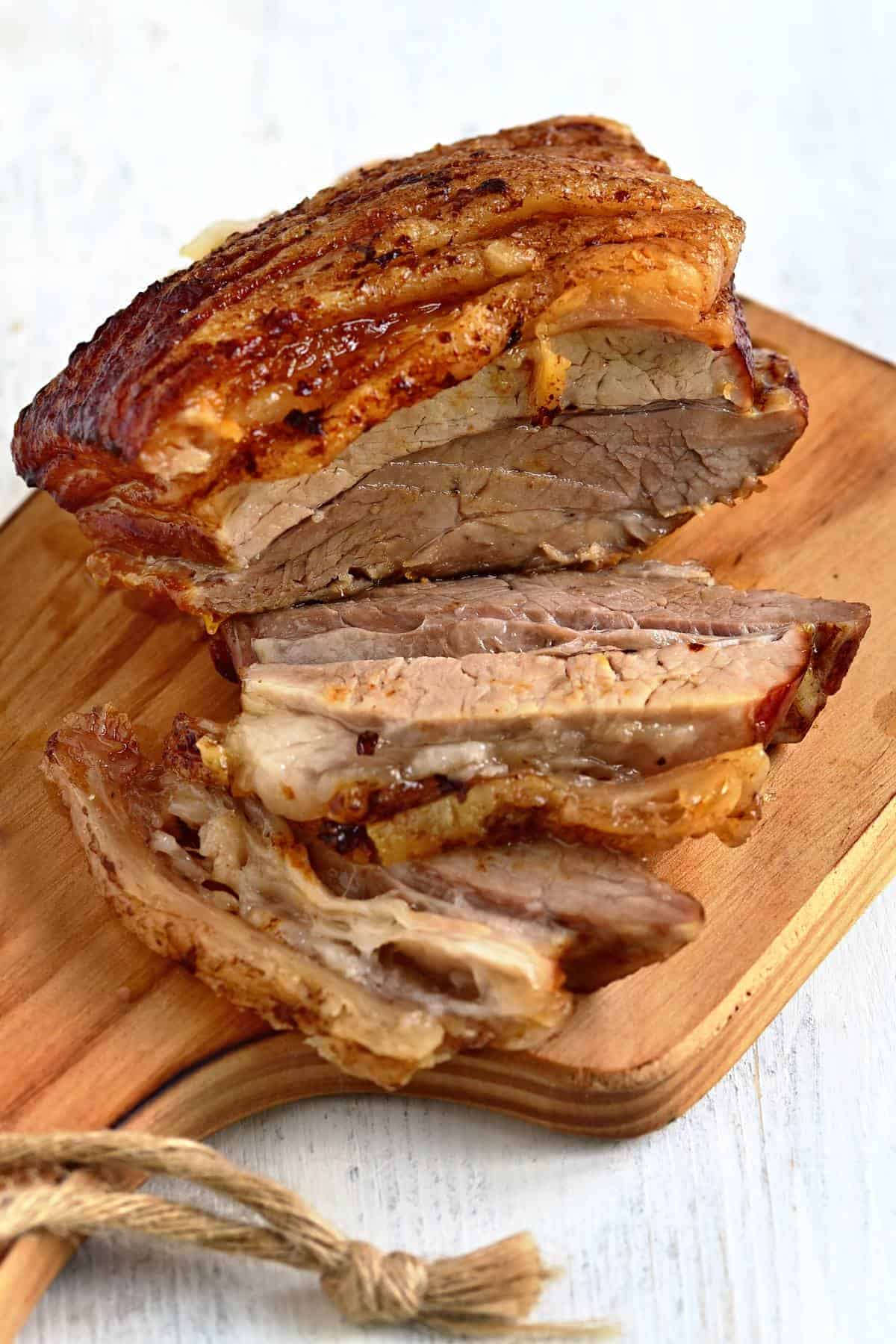 slow roast pork belly czech pečený bůček