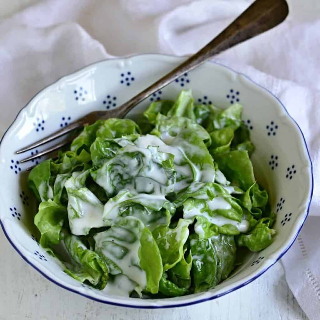 Lettuce Salad with Buttermilk Dressing Recipe Cook Like Czechs