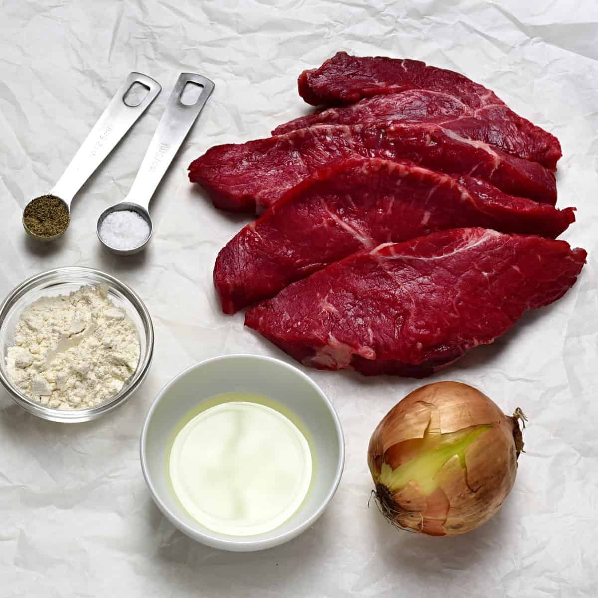 czech dušené roštěnky ingredients