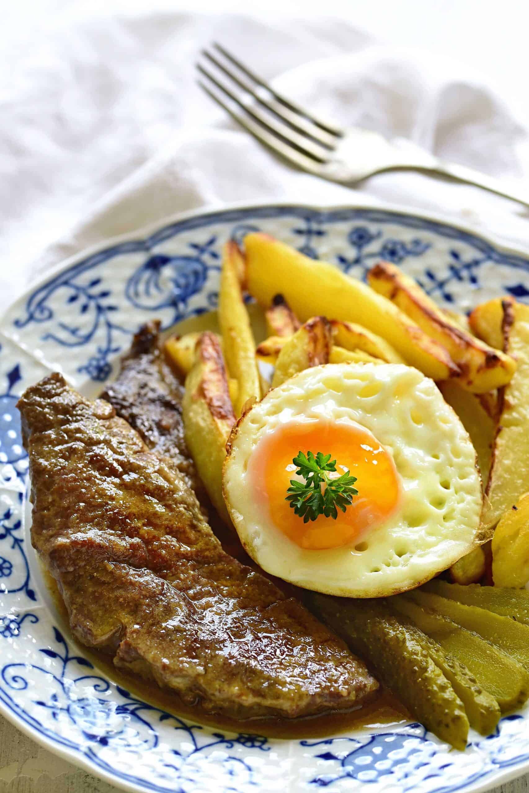 czech dušené roštěnky beef slices