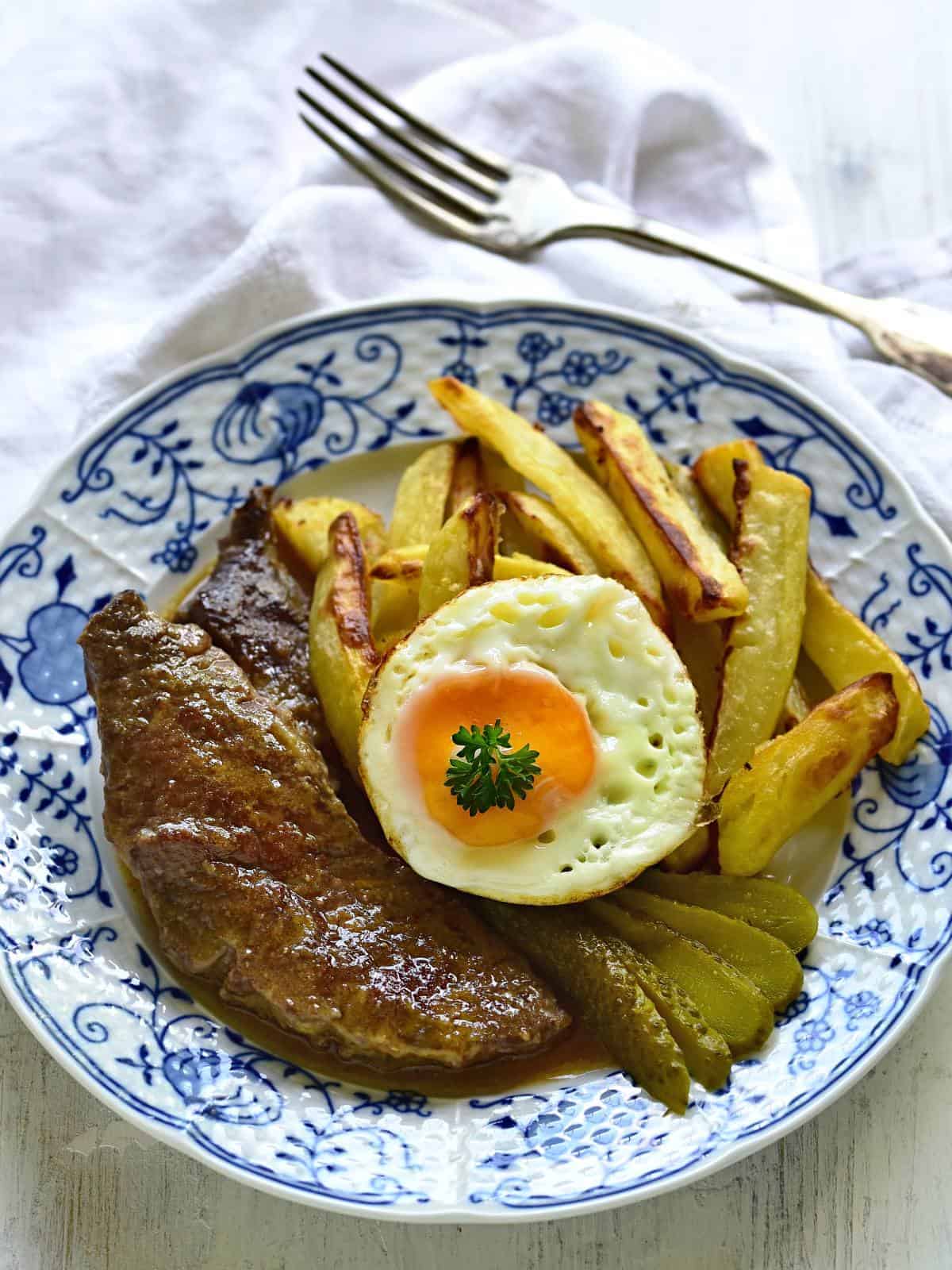 czech roštěnky braised beef slices