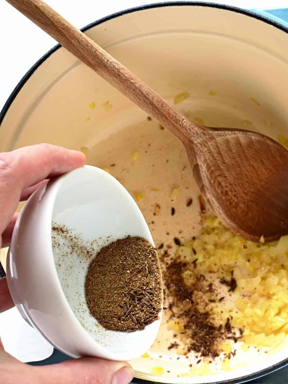 adding caraway seeds