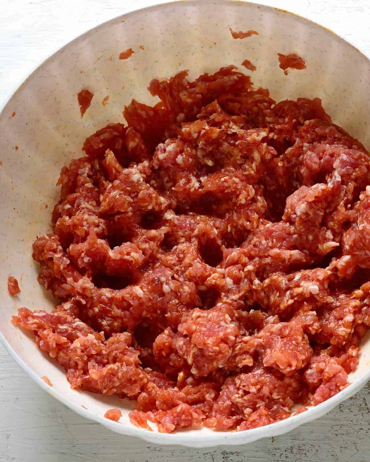 pork mixture