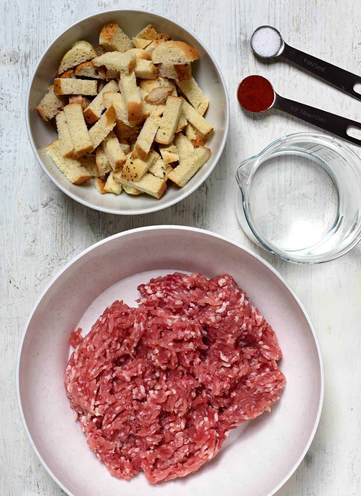 czech pork patties ingredients