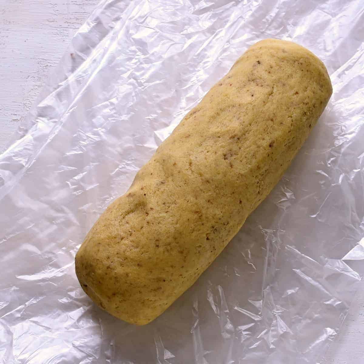 Vanilkove rohlicky dough.