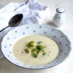 Brussels sprouts soup