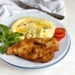 Chicken schnitzel recipe.