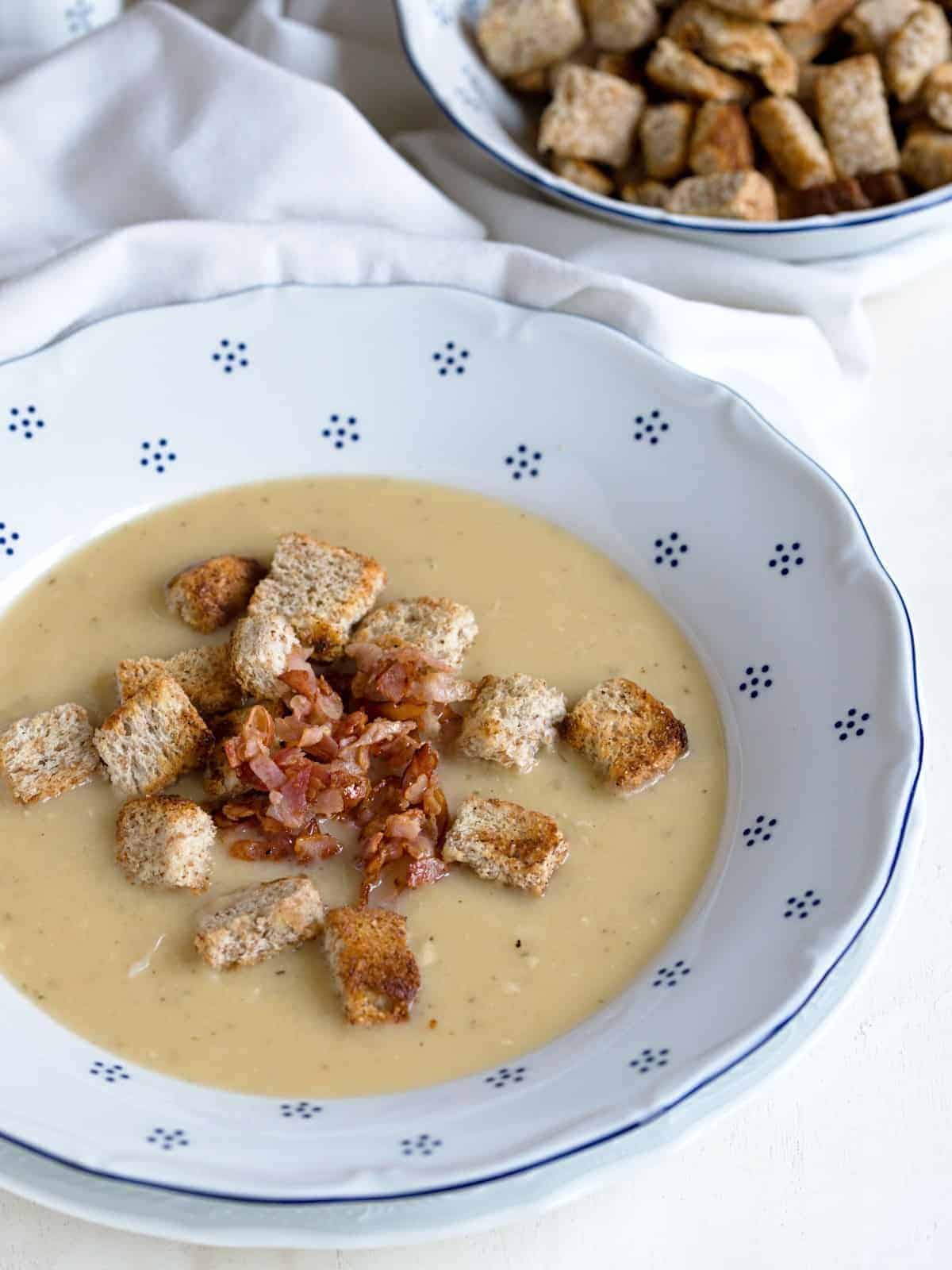 Czech split pea soup.
