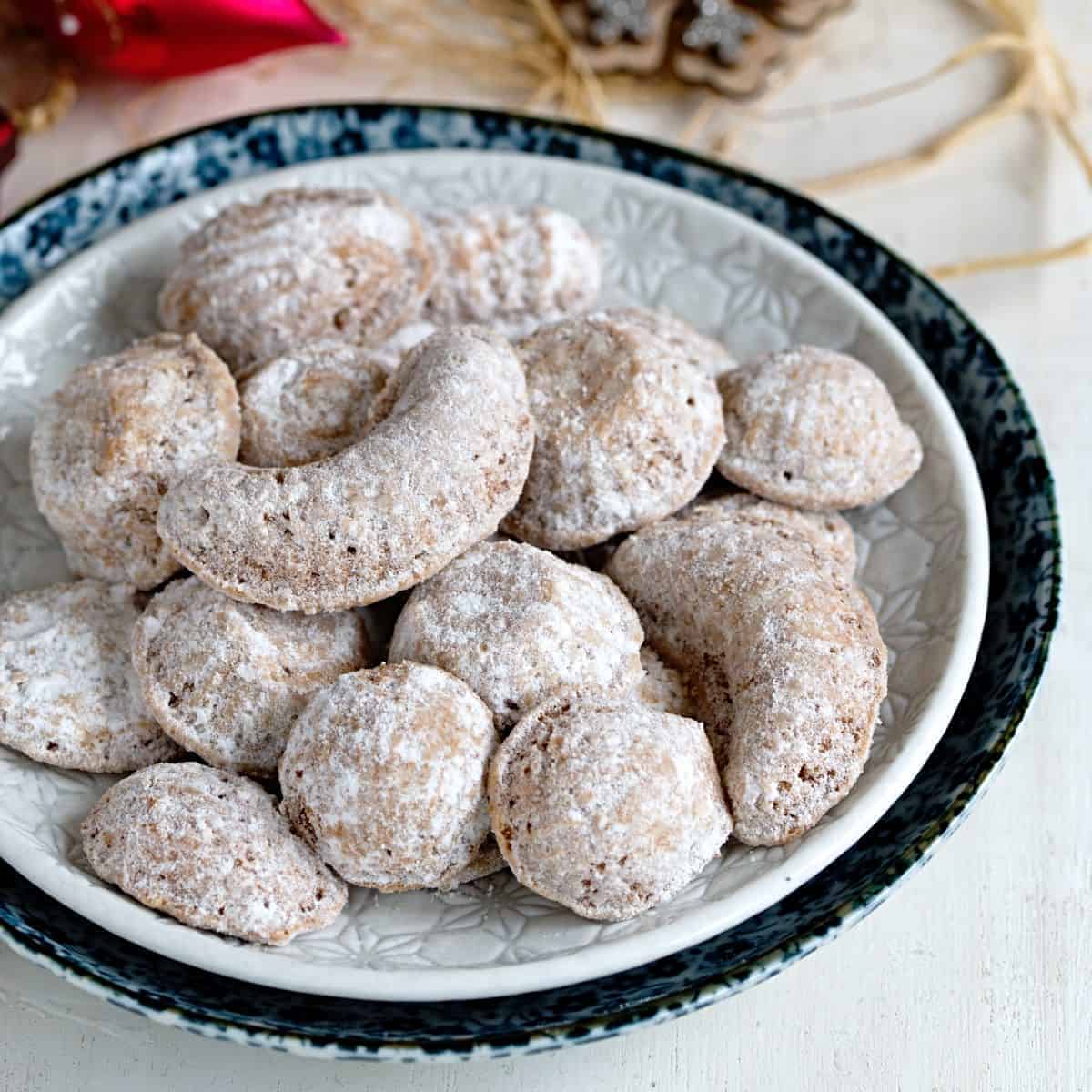 Pracny Czech Christmas cookies.
