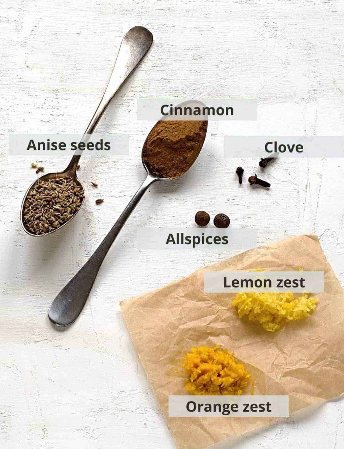 Gingerbread spice mix.