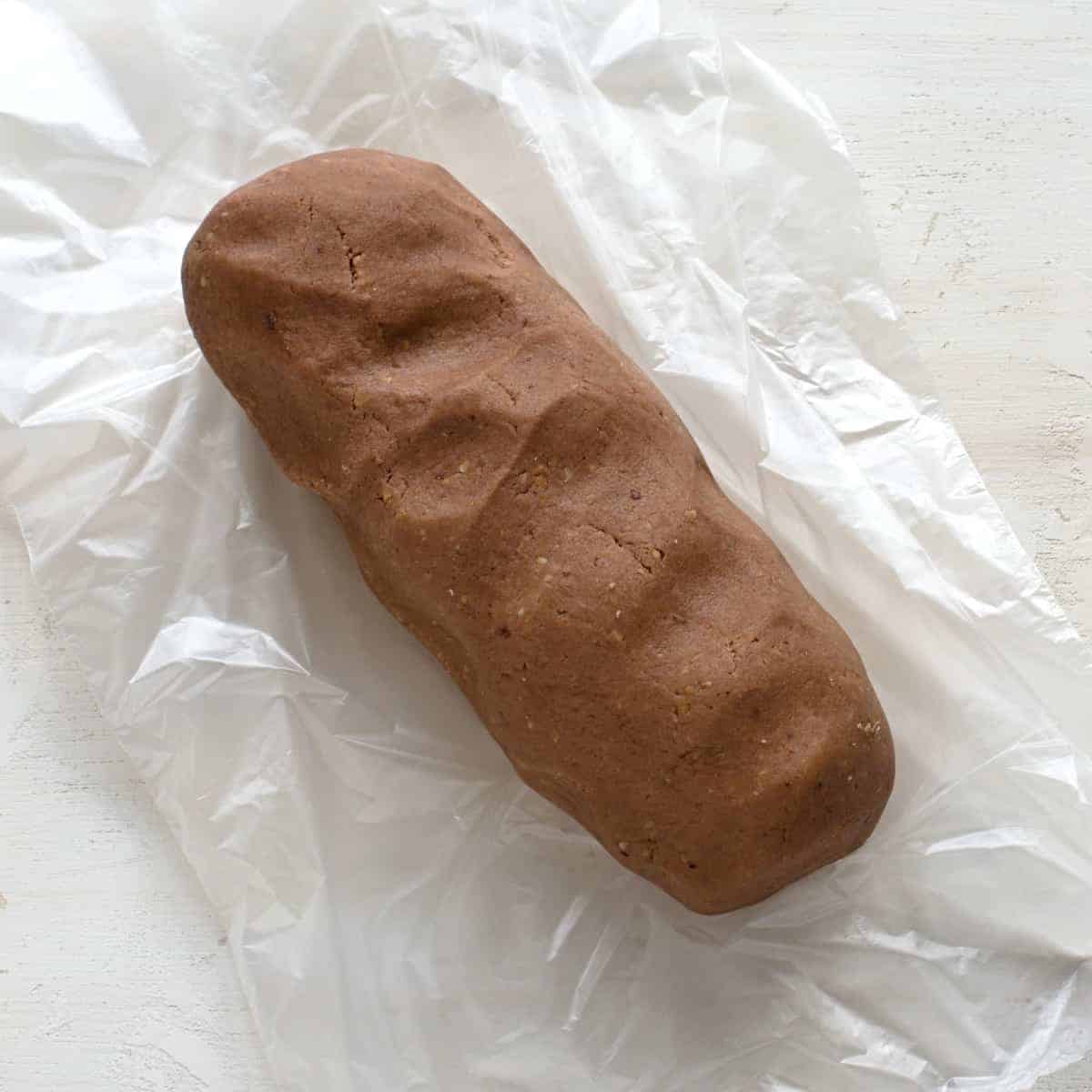 Nut cookie dough.