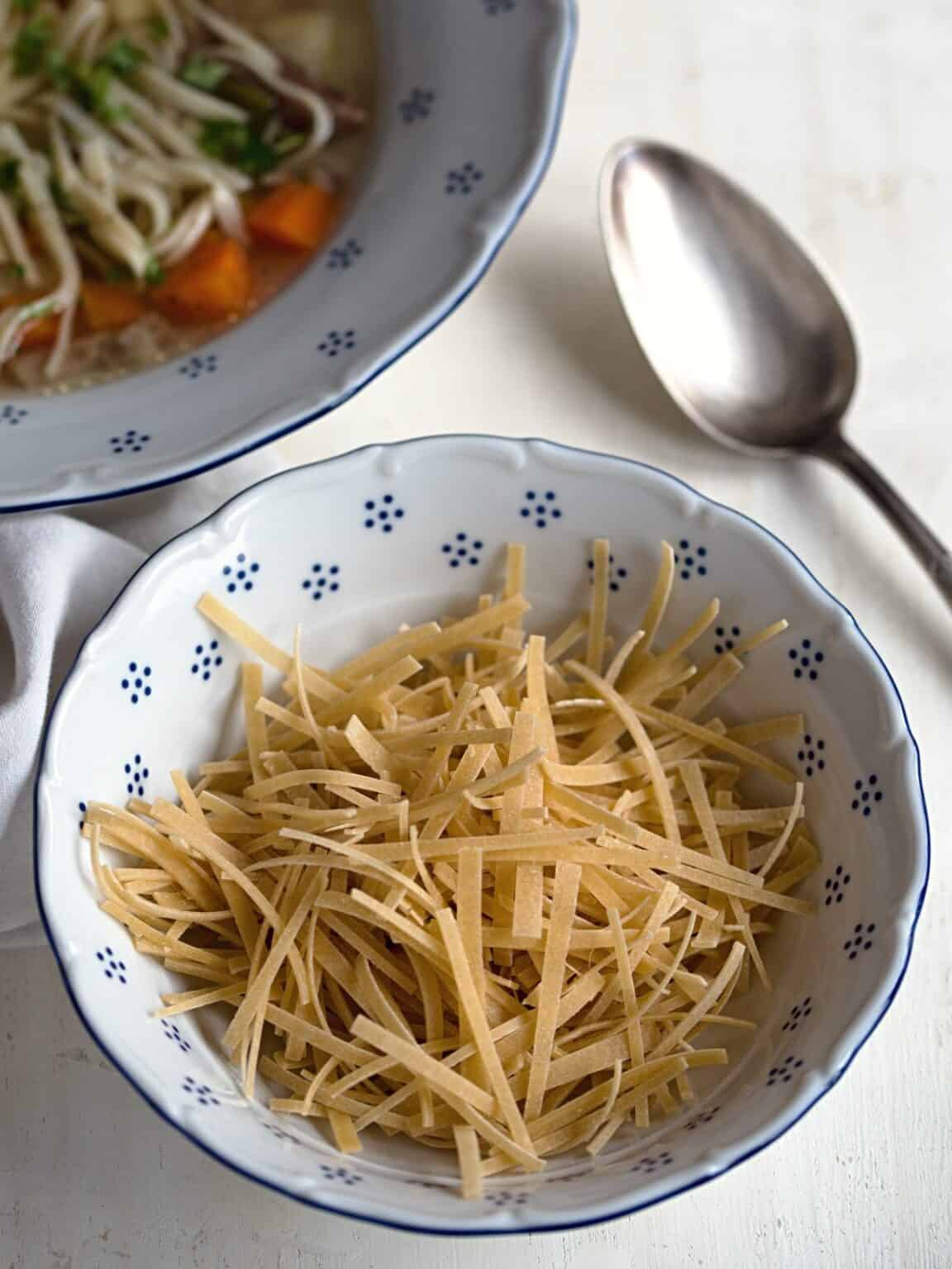 How to Make Homemade Egg Noodles for Soup Cook Like Czechs