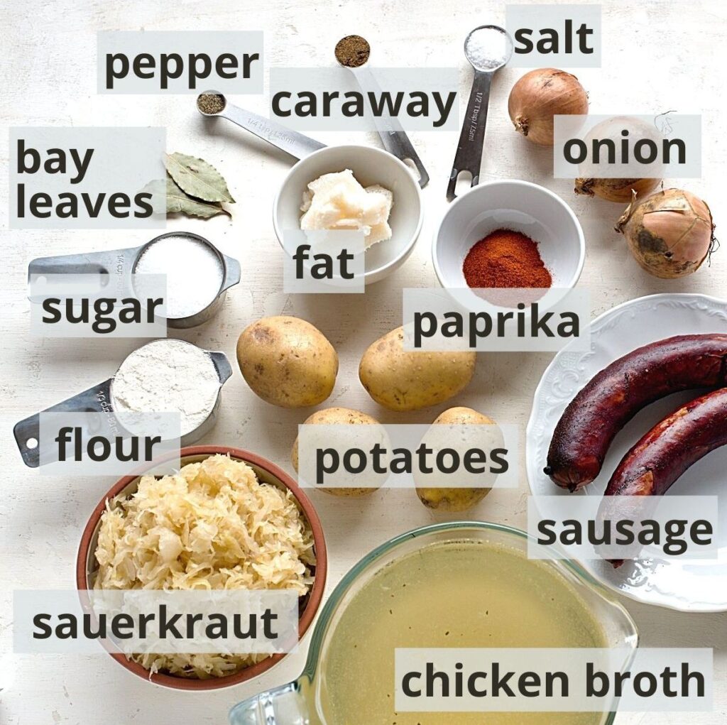 Czech Sauerkraut Soup Recipe (Zelnacka)