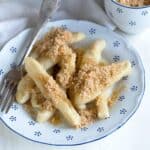 Czech šišky with sweet fried breadcrumbs recipe.