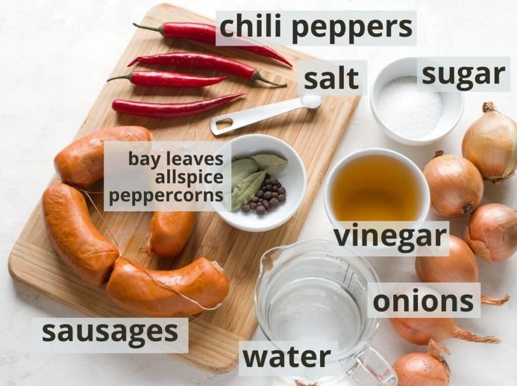 Pickled Sausages (Czech Utopenci) Cook Like Czechs