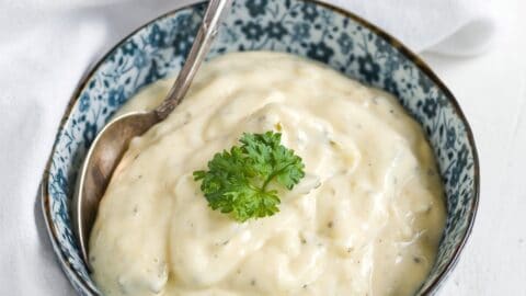 Homemade tartar sauce