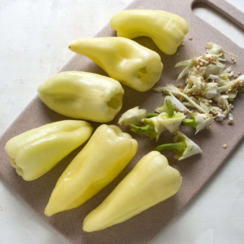 Stuffed Banana Peppers with Tomato Sauce Cook Like Czechs