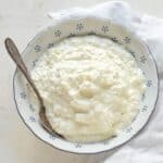 Czech tvaroh cheese.