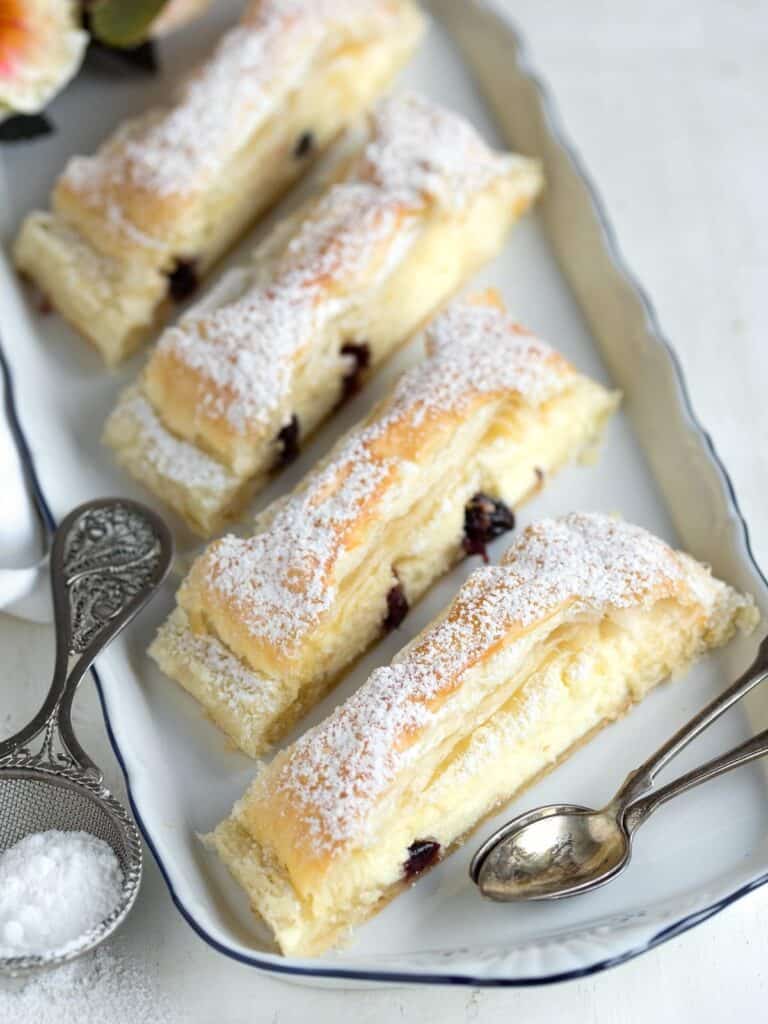 Puff Pastry with Cream Cheese Filling Cook Like Czechs
