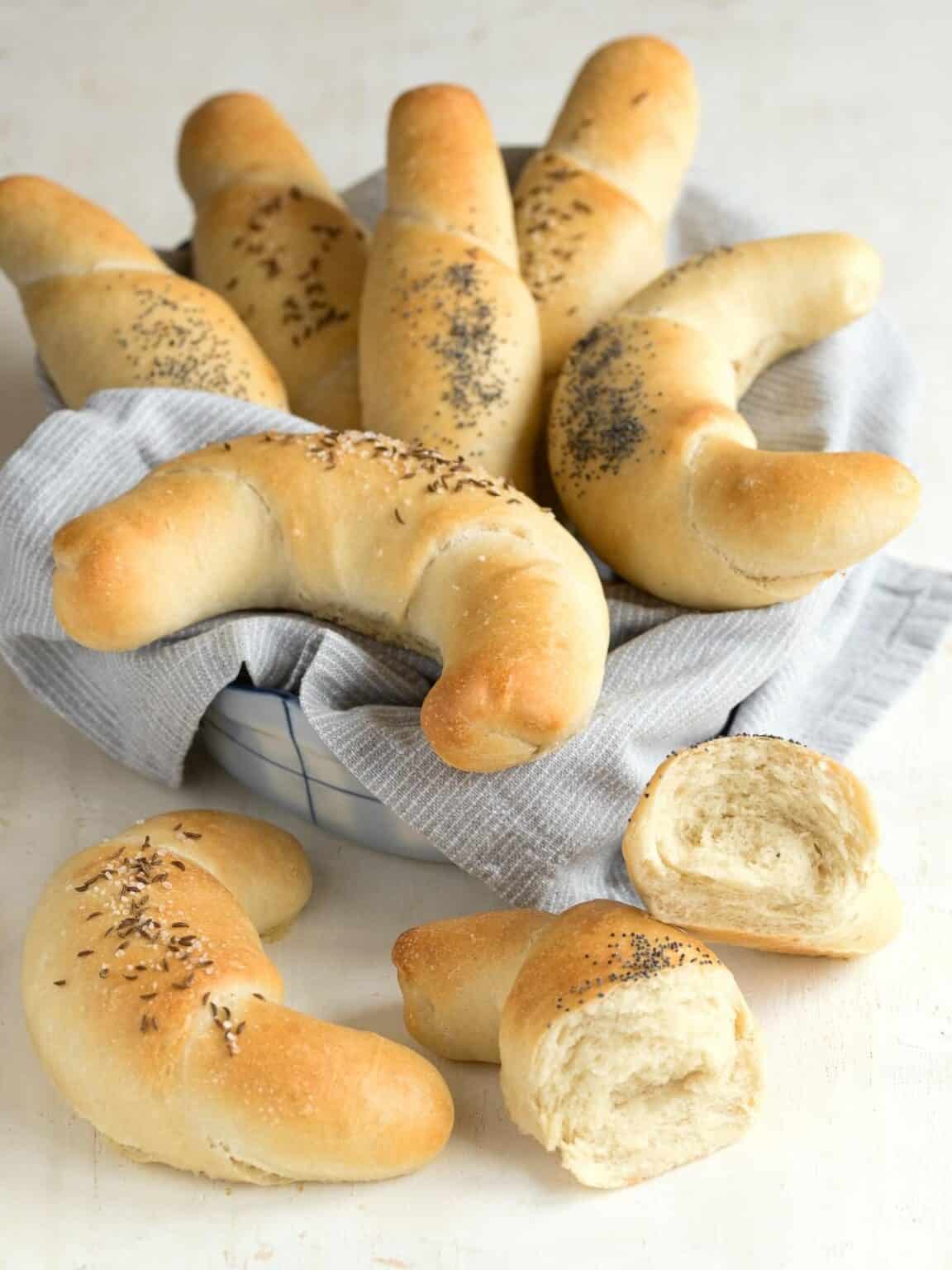 Rohlíky Recipe Czech Bread Rolls Cook Like Czechs